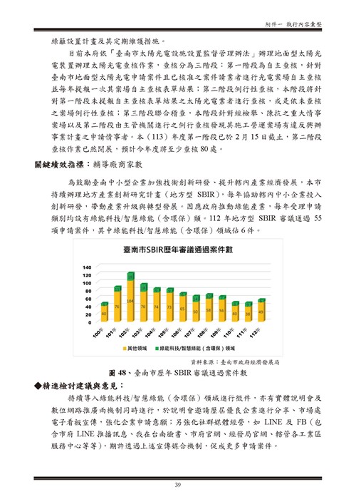 112 年臺南市環境保護計畫第99頁內容
